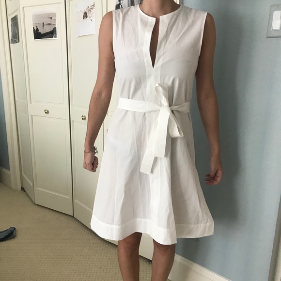 New white theory dress perfect for summer! - Picture 1 of 2